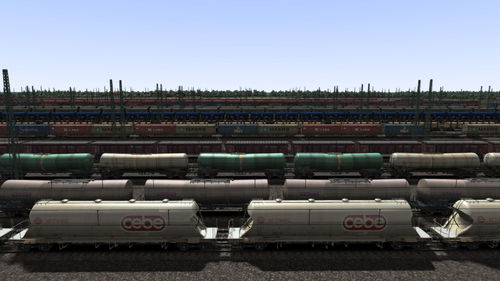3DZug-Güterwagenpaket