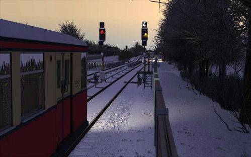 "Through the Heart of Berlin" - The Christmas train.